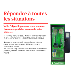 DISTRIBUTEUR AUTOMATIQUE ADAPTÉ